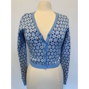 Hollister Floral Cardigan Perfect for Spring - Size Small